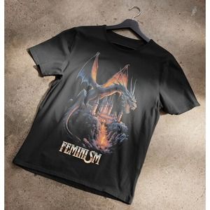 House Of The Dragon Feminism Dragon Fantasy T-Shirt Film Shirt